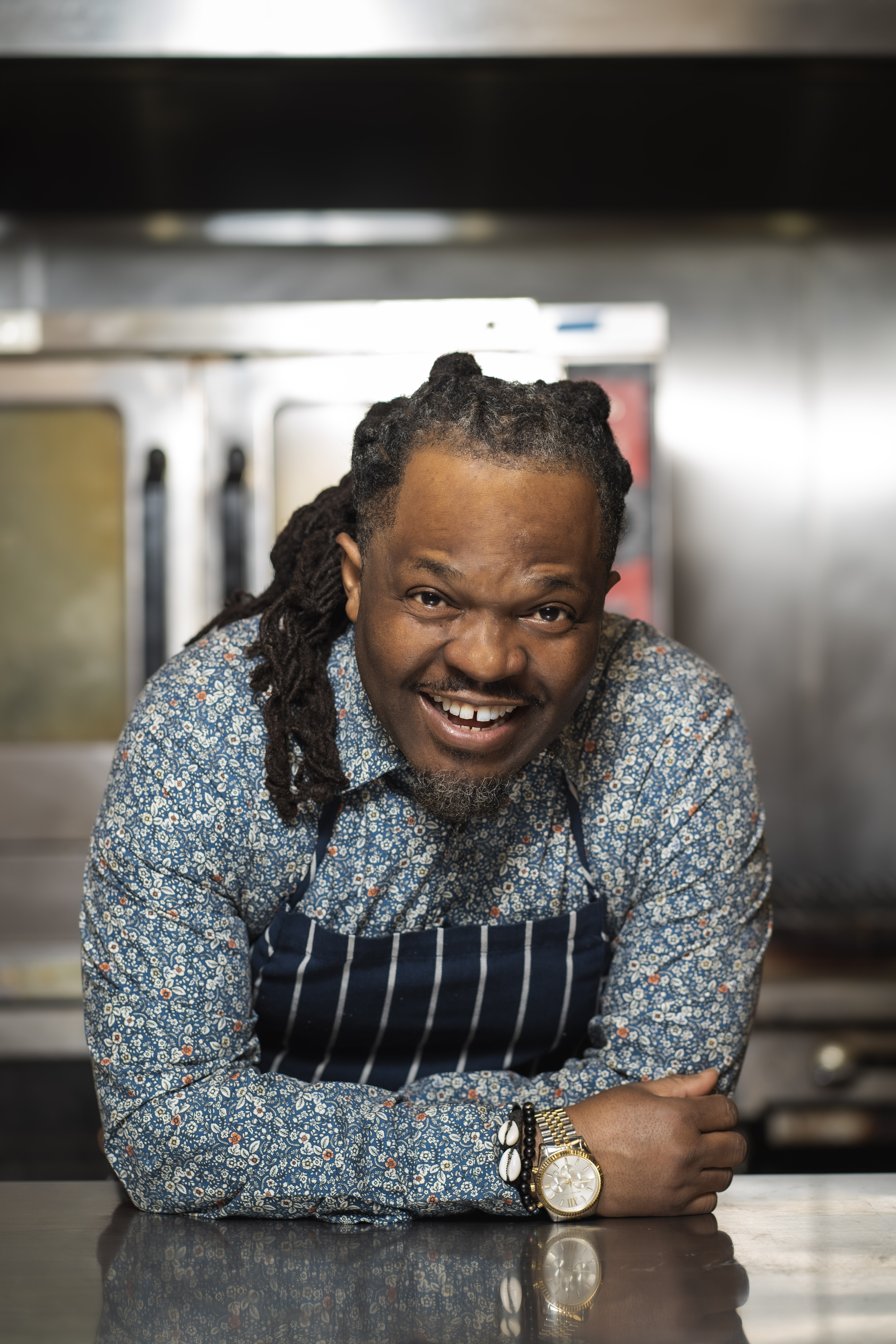 Chef Serge Pambo portrait