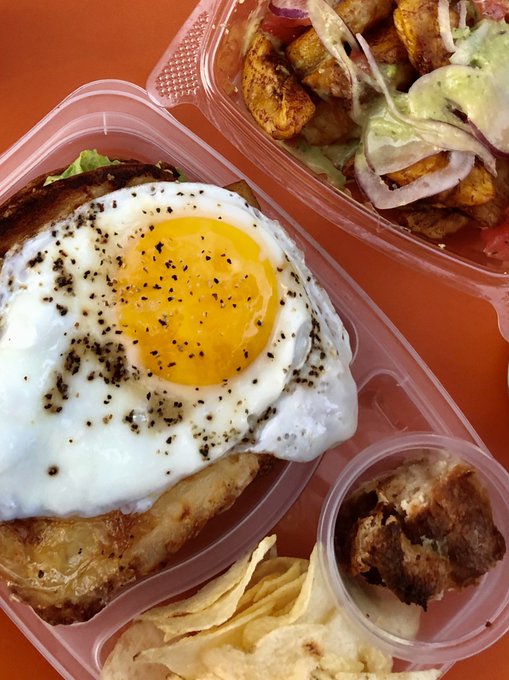 Croque Madame Sandwich