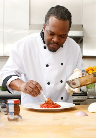 Chef Serge Pambo Portrait
